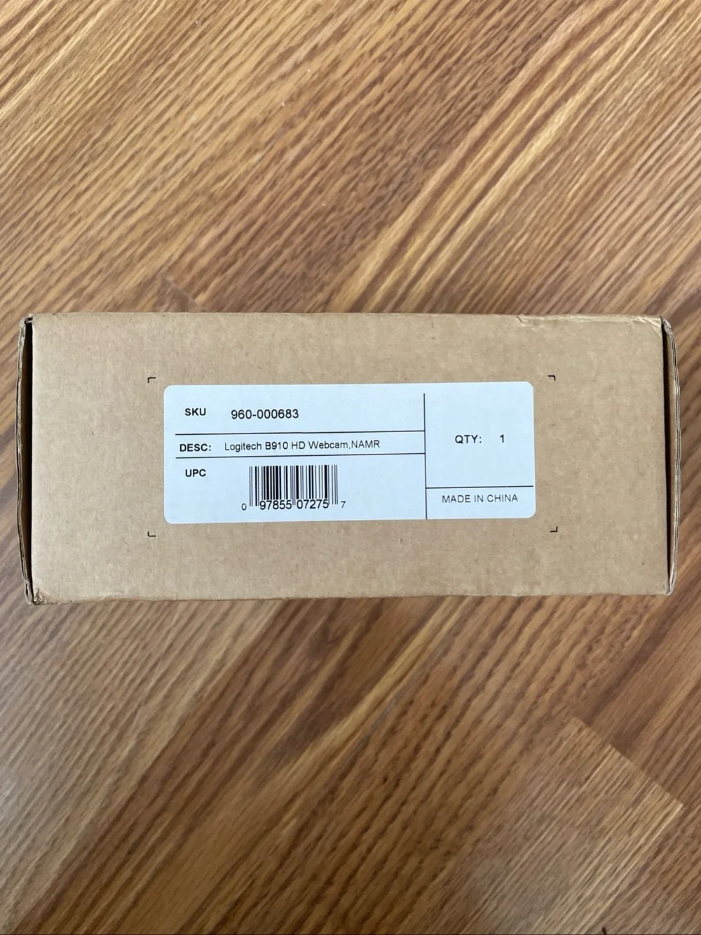 Logitech for Business B910 HD Webcam - Brand New in Box (NIB)
